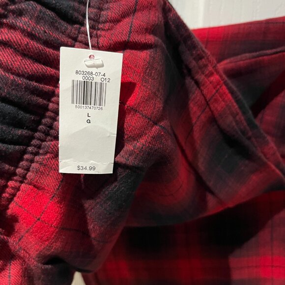 Sz L Men's Flannel Pajama Pants - Picture 3 of 5